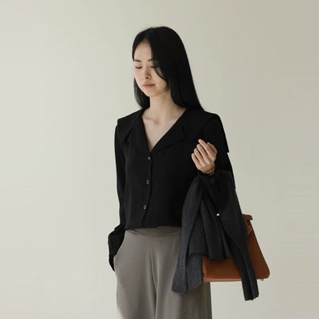 ボソネンカラーブラウスT8876