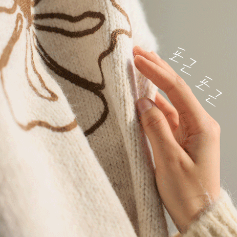 アムールフラワーニットK3879