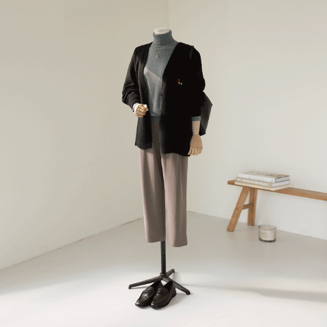 ハーザーマー刺繍カーディガンC2296