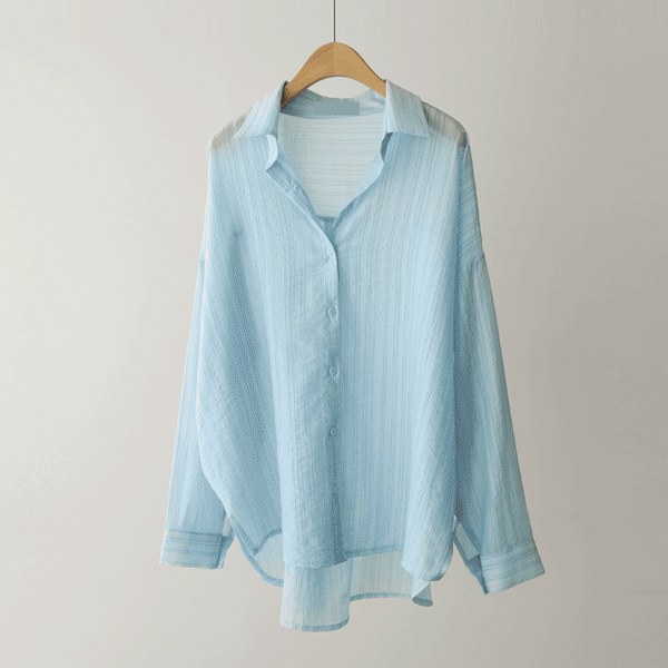 ラチフストライプシャツ T9682