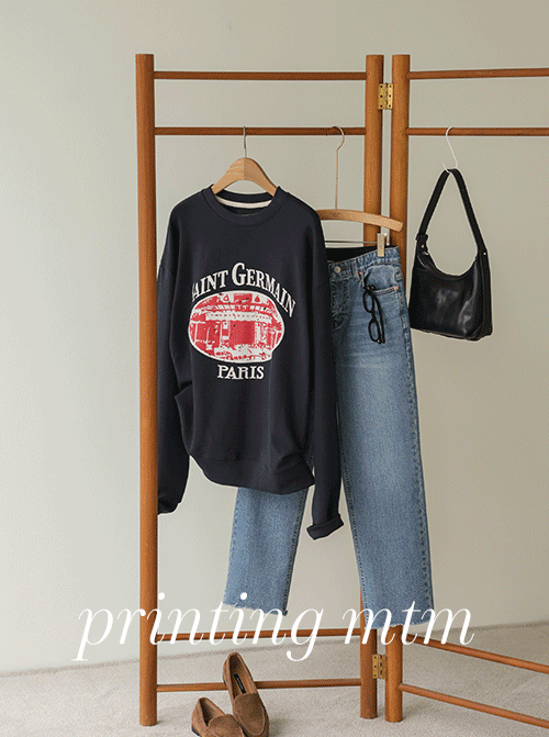 アトラマンツーマンTシャツ T10902