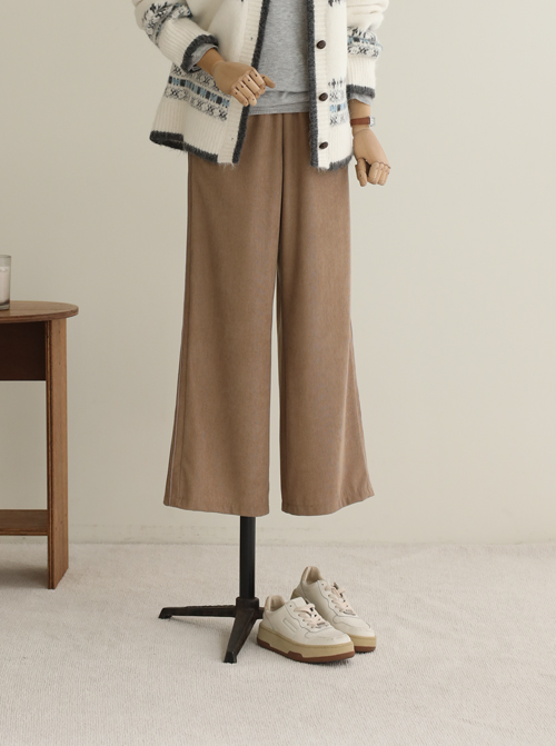 ピルマ 余裕ストレートパンツ P7153