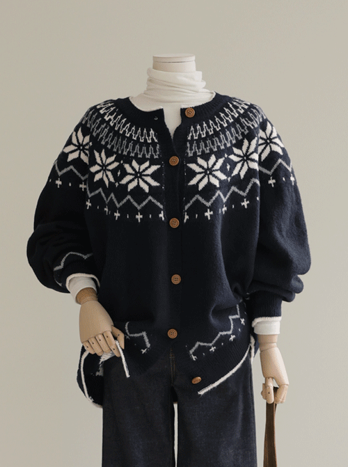 ドリアン ノルディック カーディガン C2563