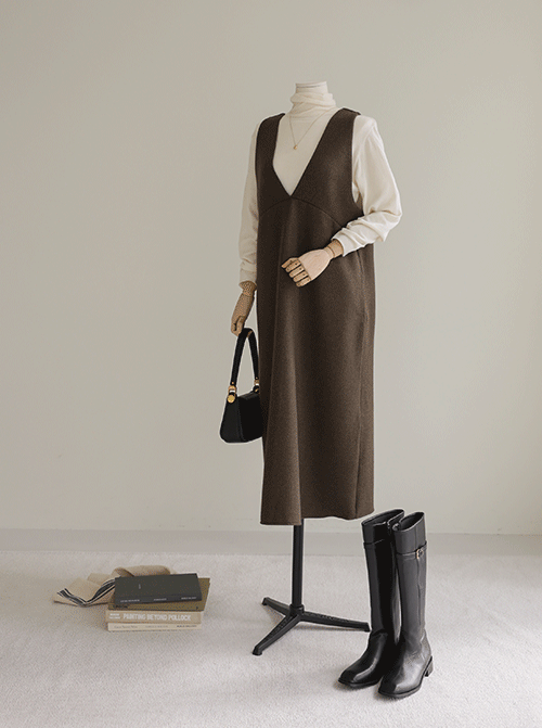 ルビーマンレイヤードワンピース D7783