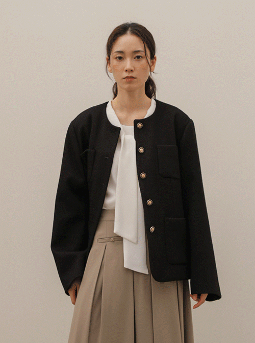 ルムアツイードジャケットZ373