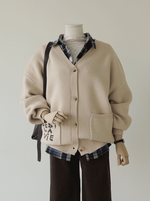 コルディックポケットカーディガンC2578