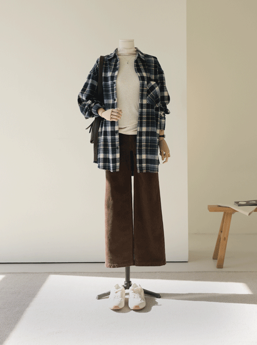 ダイメルチェックシャツ T11040