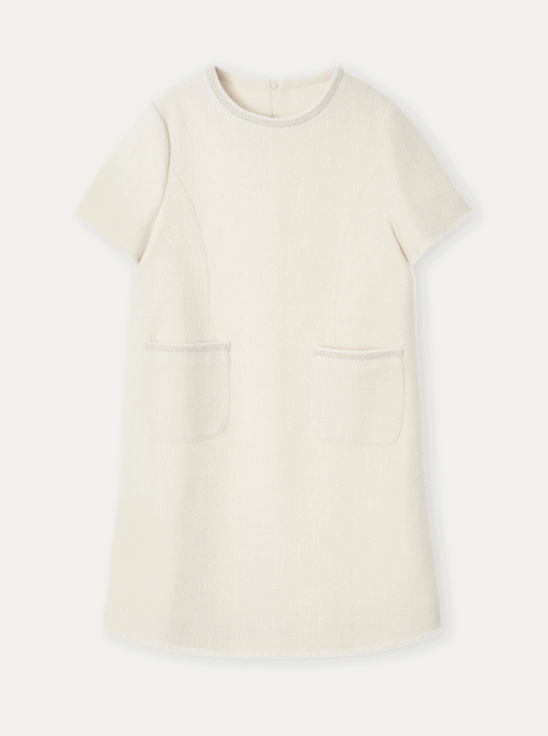 エブリンツイードミニドレスMM409