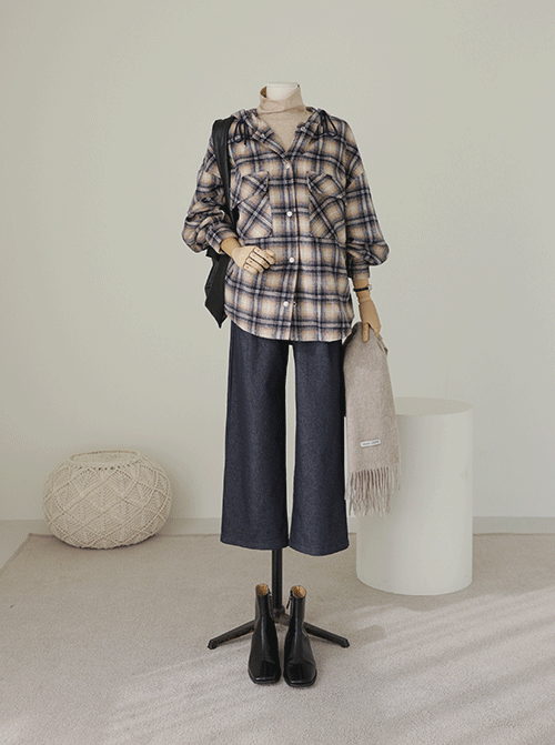 ノバルウールフードシャツ T11055