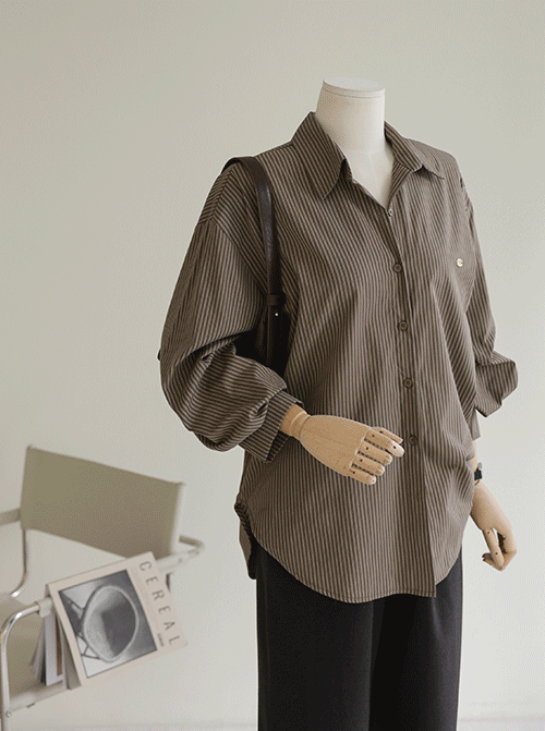 ノルトストライプシャツ T11056