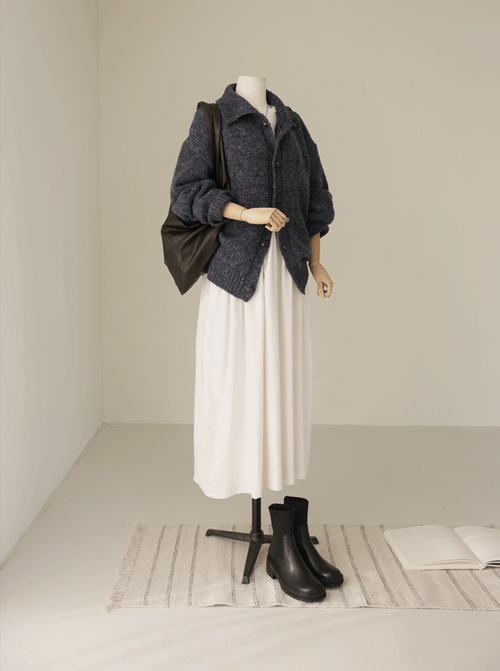 エキシレンカラーカーディガンC2585