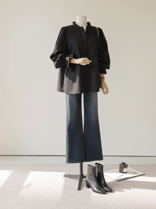 カイオンフリルブラウスT11061