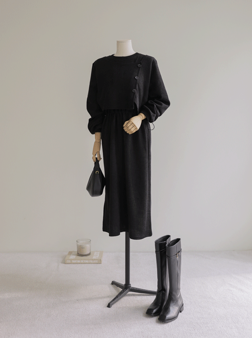 ベルガルレイヤードワンピース D7796