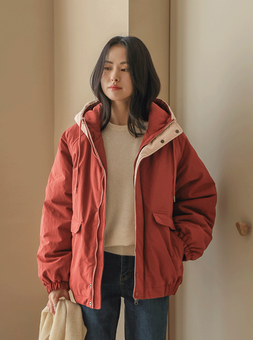 ベリデ配色フードパッドU6030