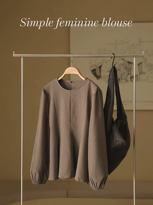 オートジルストラップブラウスT11092