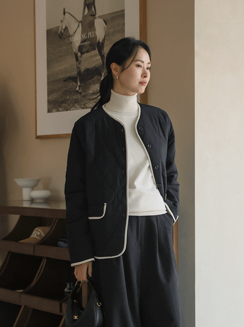 ラニウム配色パディングジャンパ U6039