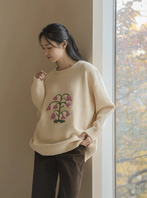 ノーラスフラワーニットK4160