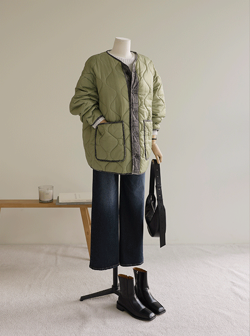 ウィンドレキルティングジャンパU6043