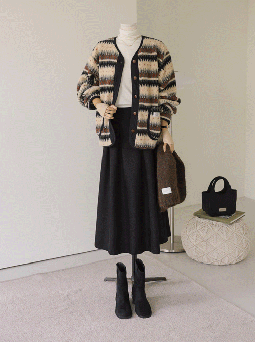 カーディビックエスニックジャケットU6047