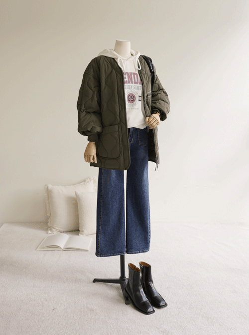 ツイントキルティング ジャンパ U6048