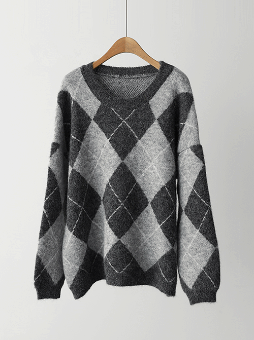 ペルダンアーガイルニットK4169