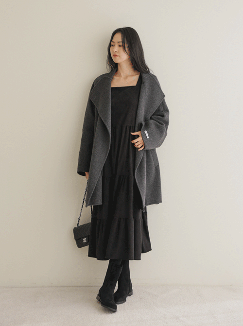 ジェルタールスクエアネックワンピースD7803