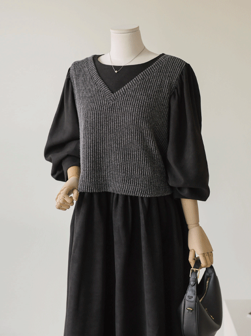 マンフォール レイヤード ワンピース D7805