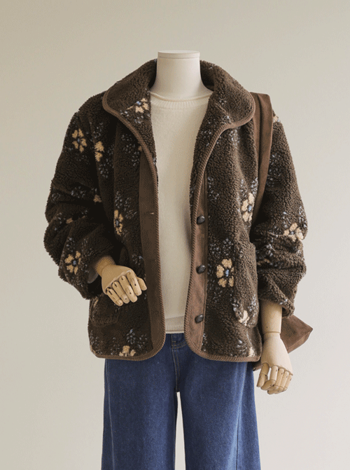 ソルベンスフラワーダンブルジャケットU6075