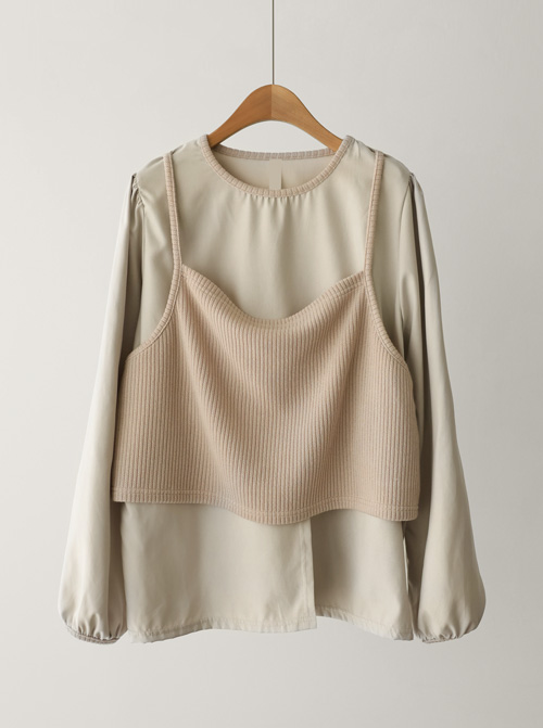 シルモット レイヤード ブラウス T11159