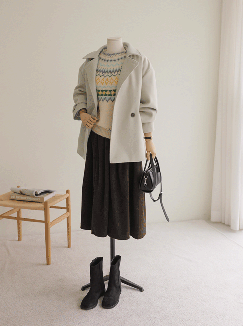 イランハーフコートU6093