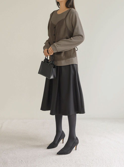 ジベット レイヤード ブラウス T11186