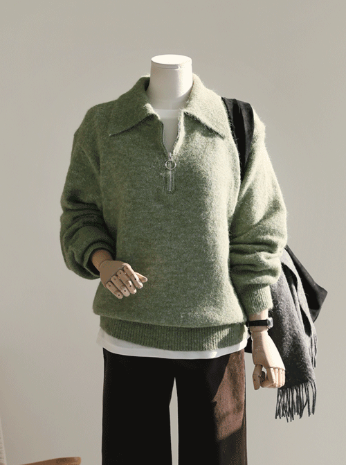 ペントル半集業ウールニット K4199