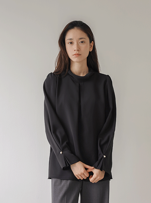 メラントピンタックブラウスT11263