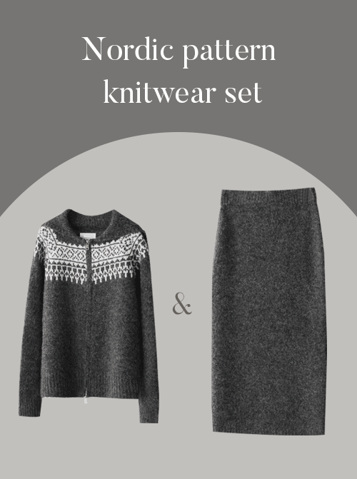 アルオンスカートウルセットU6148