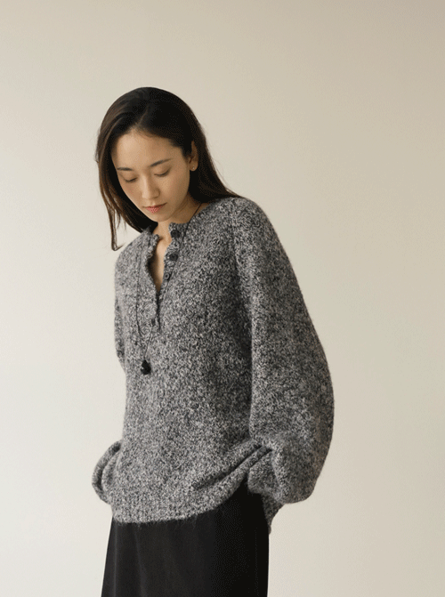 エリノボタンニットK4208