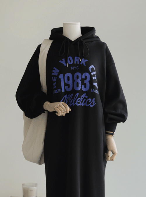 バリマンフードワンピース D7848