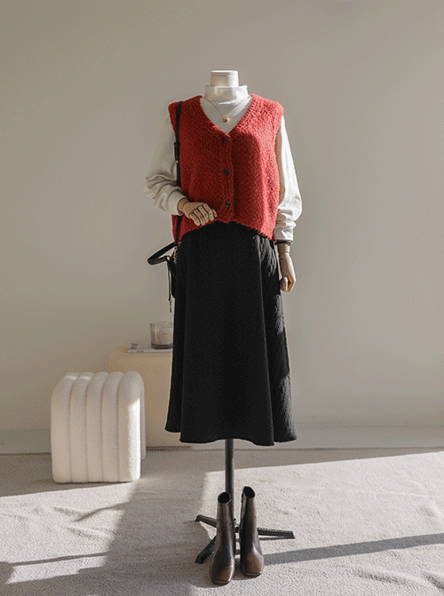 パニオンニットベストU6176