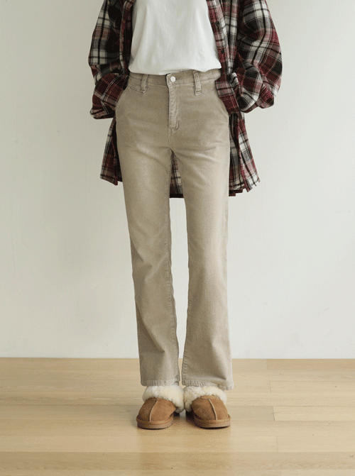 プーカーズブーツカットパンツP6693