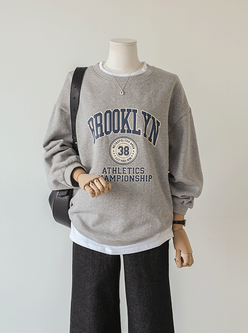 メラスレイヤードマンツーマンTシャツT11326