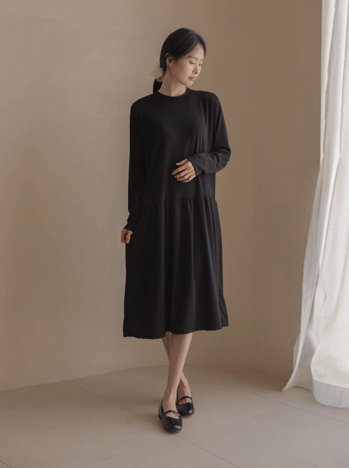 ビニアシャーリングワンピース D7902