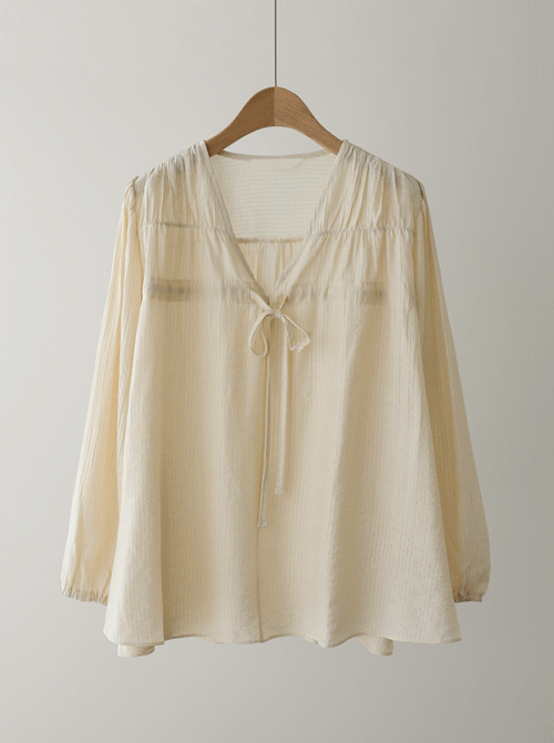 カティアシャーリングブラウスT11586