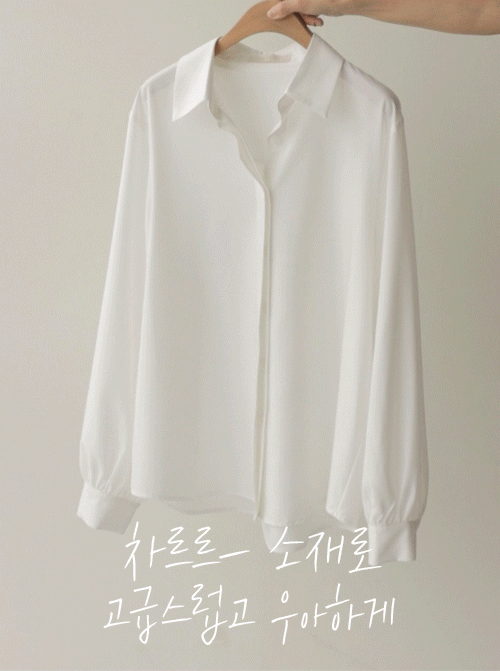 チャール・ヒドゥン・ブラウス Z449