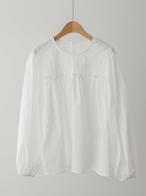 モナードレースブラウスT11642