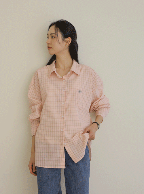 スラミットチェックシャツ T11690