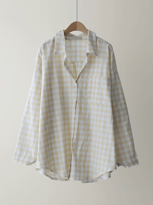 ポドリルチェックシャツ T11683