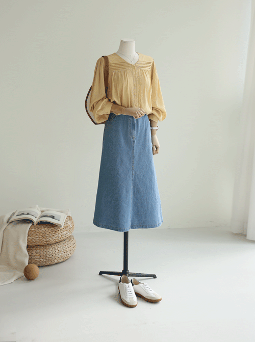 タロッセルデニムスカートSK2850