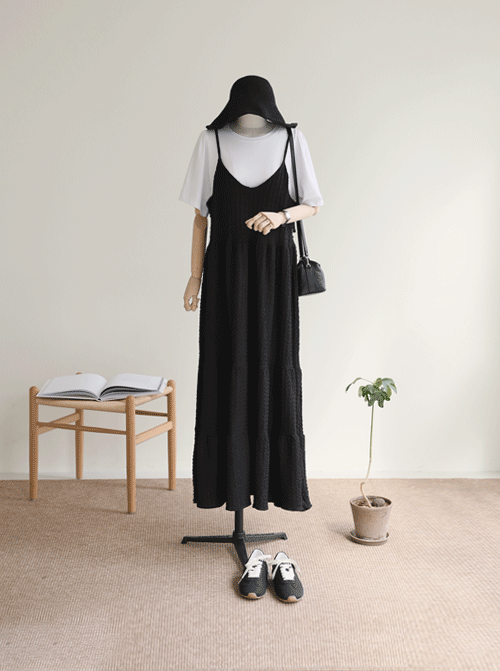 ダラナ・ビスティエ ロングワンピース D7942