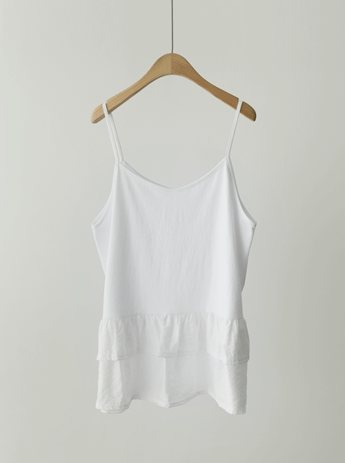 ループア フリル 袖なし T11828