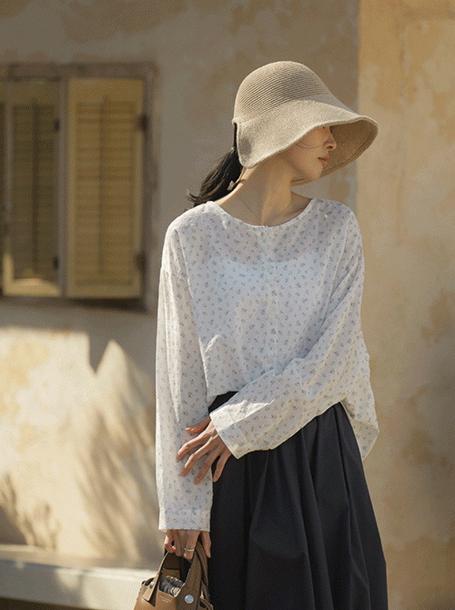 シリスフラワーブラウスT11830