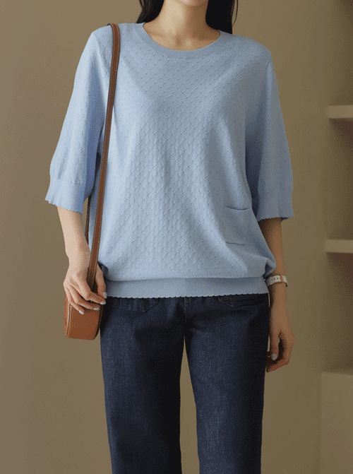 テラオン半そでニットK4298